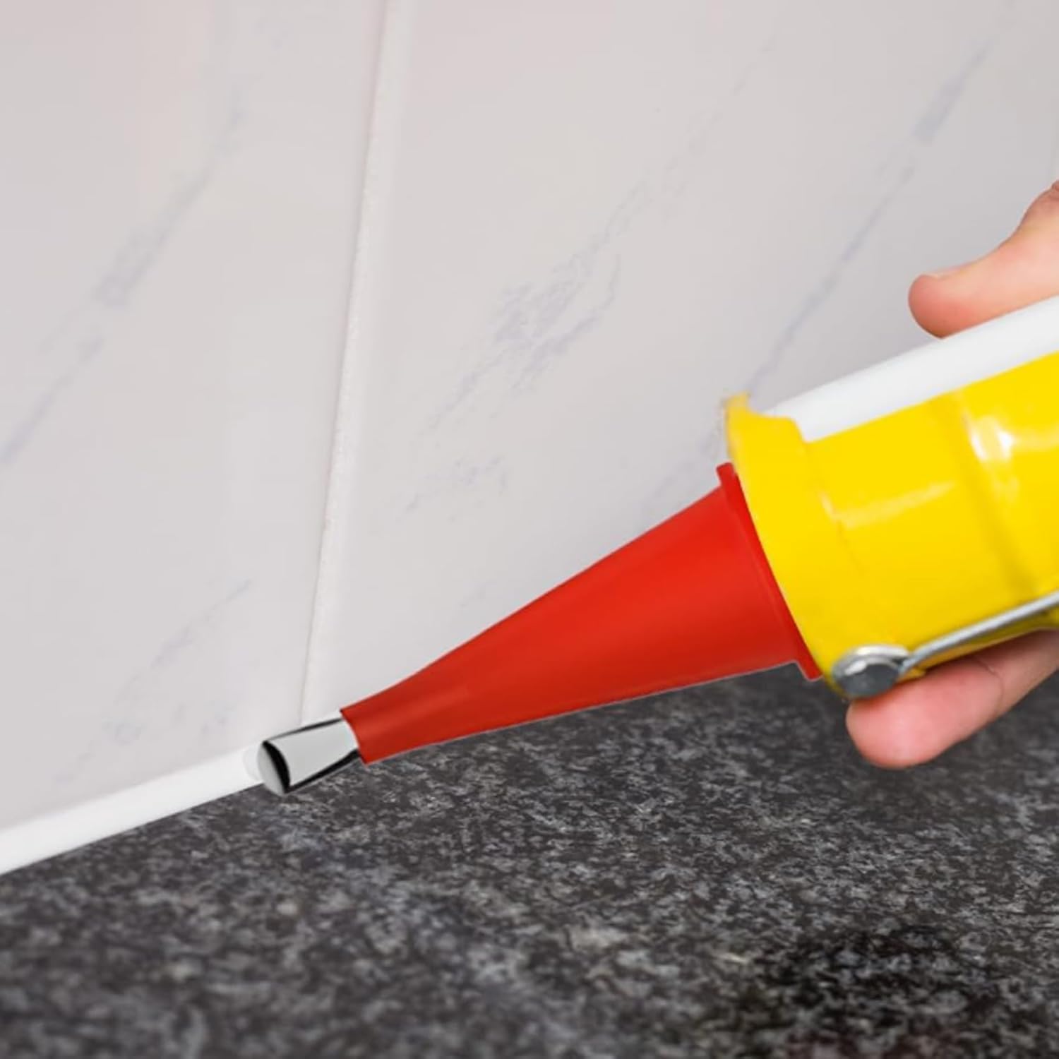 Kit d'embouts d'étanchéité universel pour joints silicone précis
