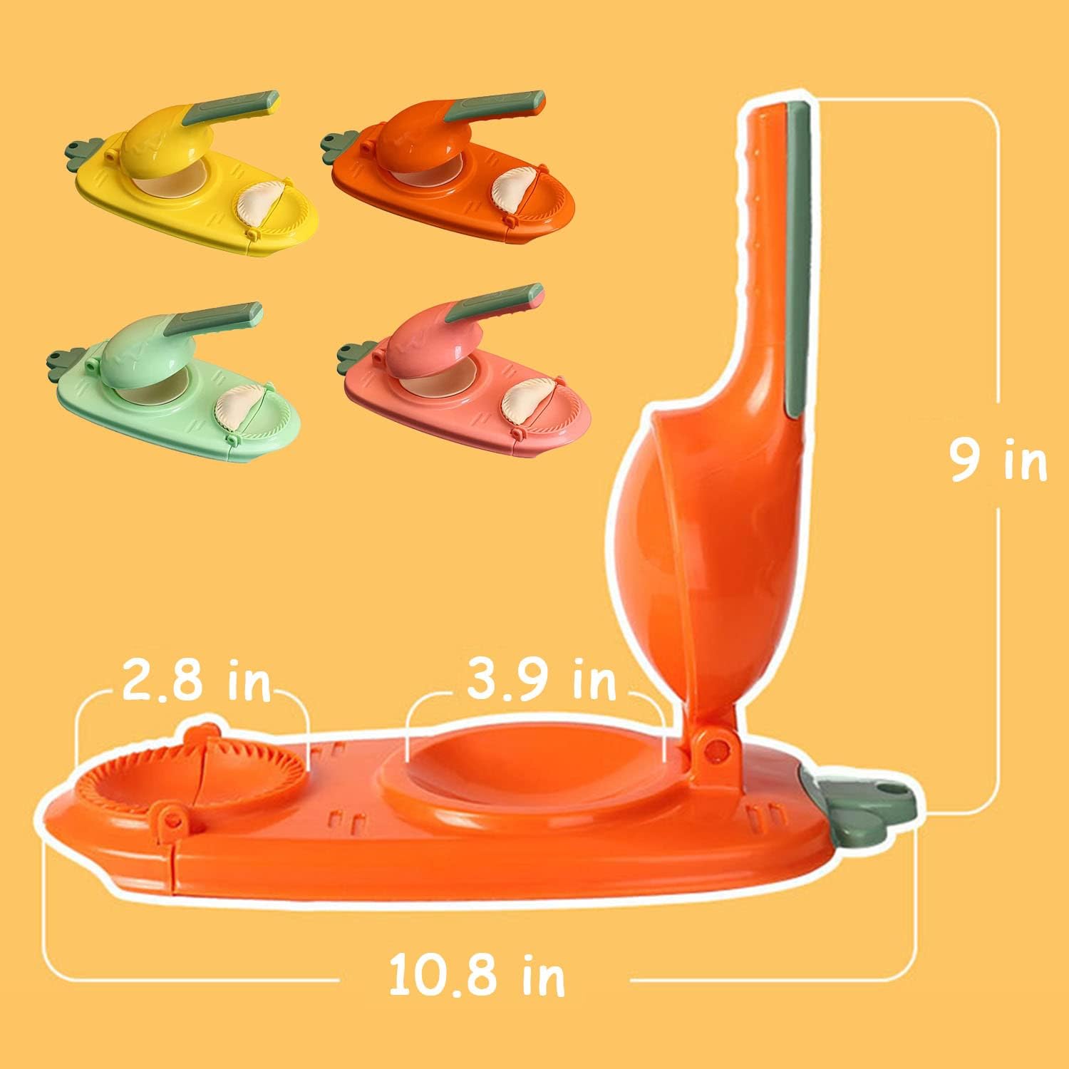 Moule à Raviolis 2-en-1 – Formeur de Pâtes Farcies Rapide et Facile