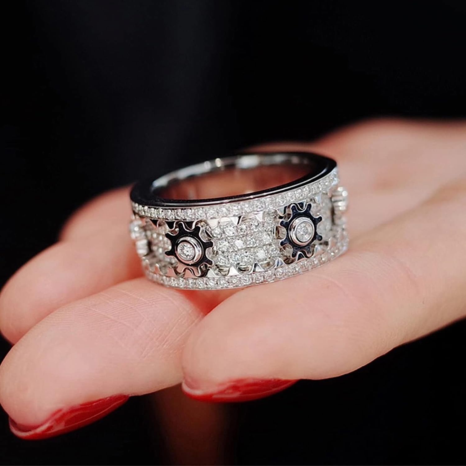 GearRing™ – Bague à engrenage rotatif innovante pour les passionnés de technologie [50 % de réduction]