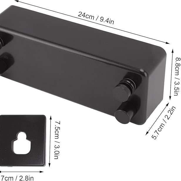 Étendoir à Linge Rétractable Mural Gain de Place – Câble Inox 4 Mètres