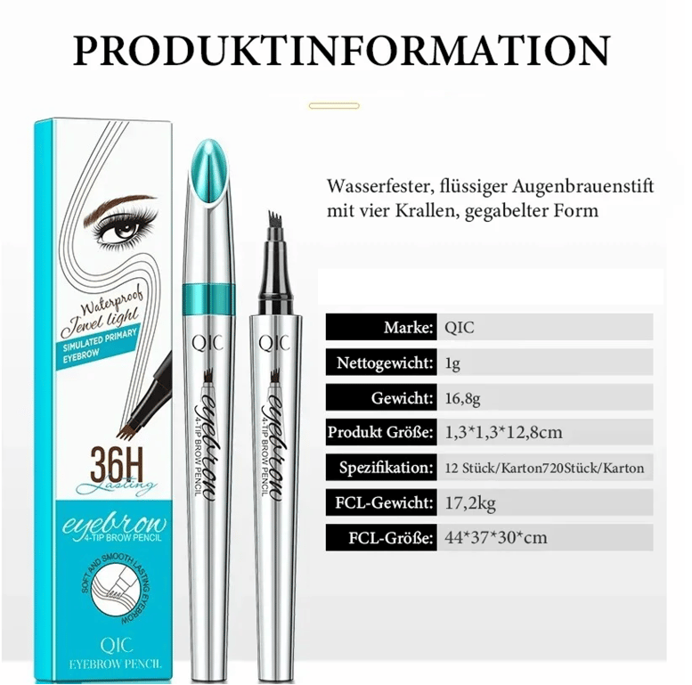 BrowPen™ – Renforceur de sourcils waterproof et anti-bavures [1 + 1 Gratuit]
