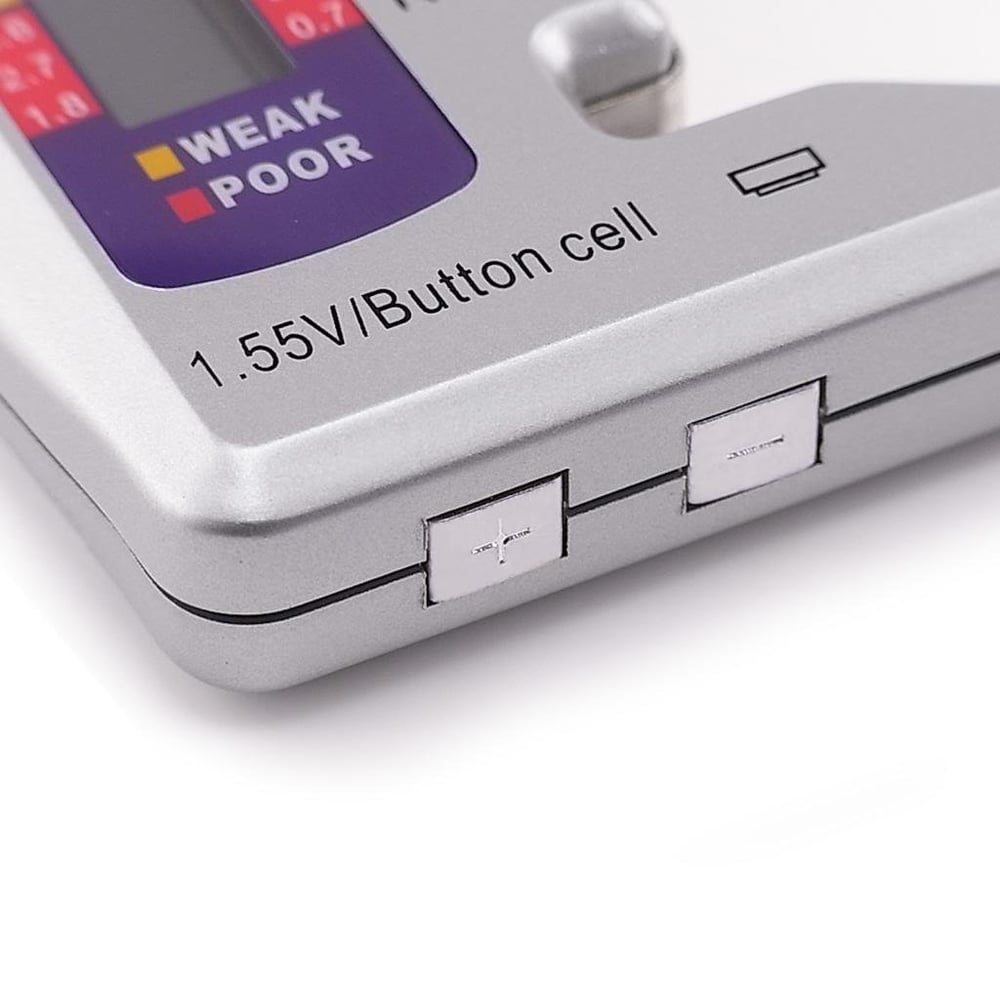 Testeur de Batterie Numérique LCD – Compatible AA, AAA, 9V et Piles Bouton