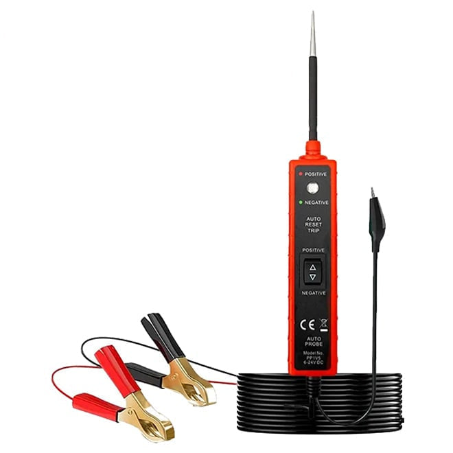 Stylo Testeur Électrique Automobile 6-24V pour Voitures et Motos