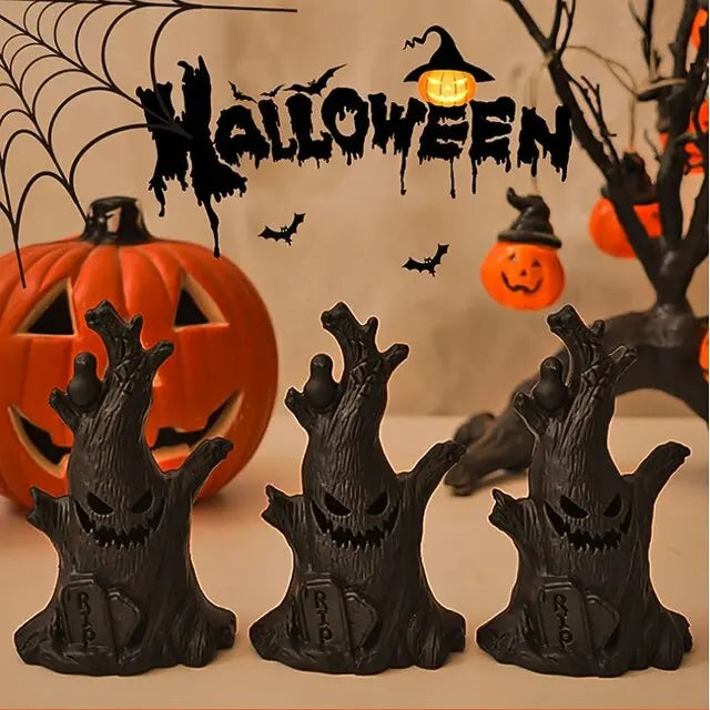 GruselTree™ – Crée une atmosphère chaleureuse et effrayante pour Halloween et plus encore [50 % de réduction]
