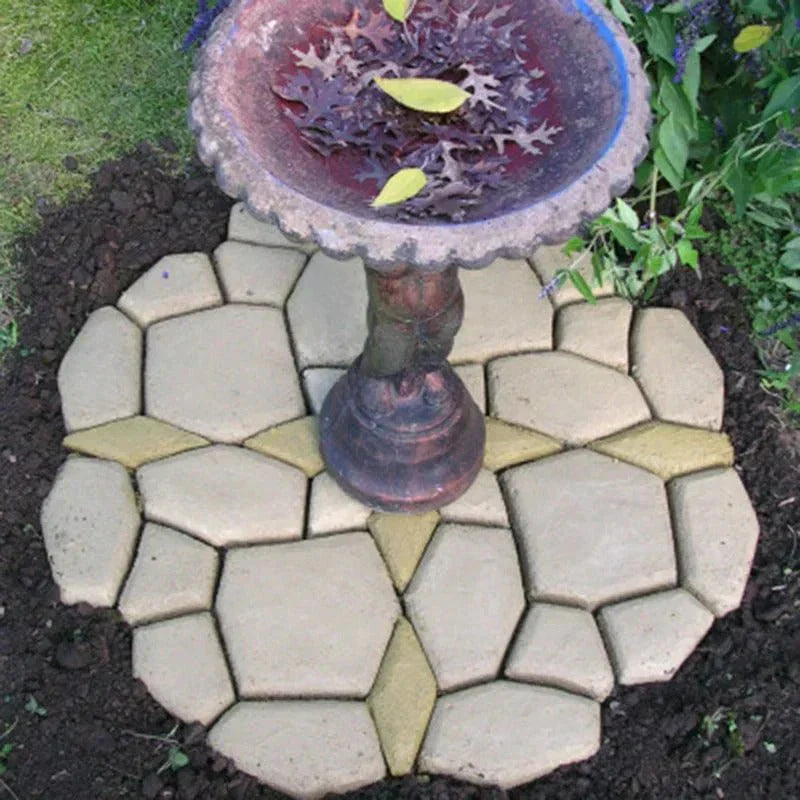 Moule à Béton Réutilisable pour Allée de Jardin et Terrasse