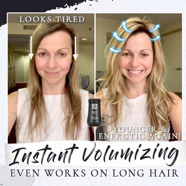 VoluBoost™ – Poudre volumisante façon gel pour un coiffage instantané [1 + 1 Gratuit]