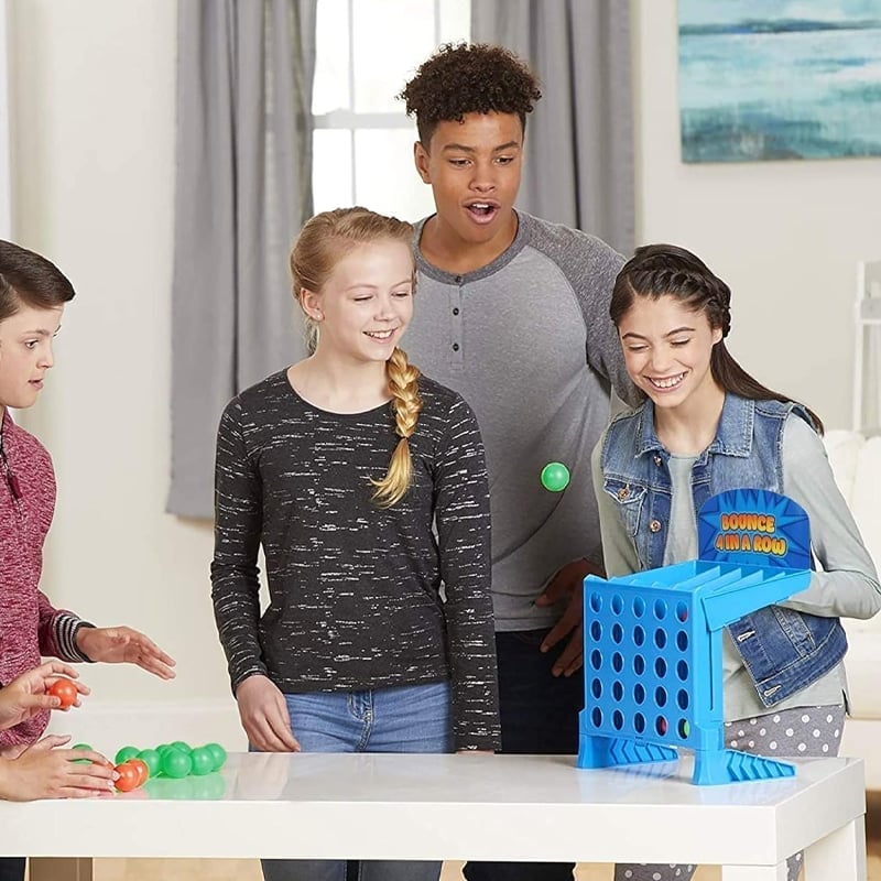 Jeu de Rebond Connect 4 – Réflexes et Concentration pour Toute la Famille