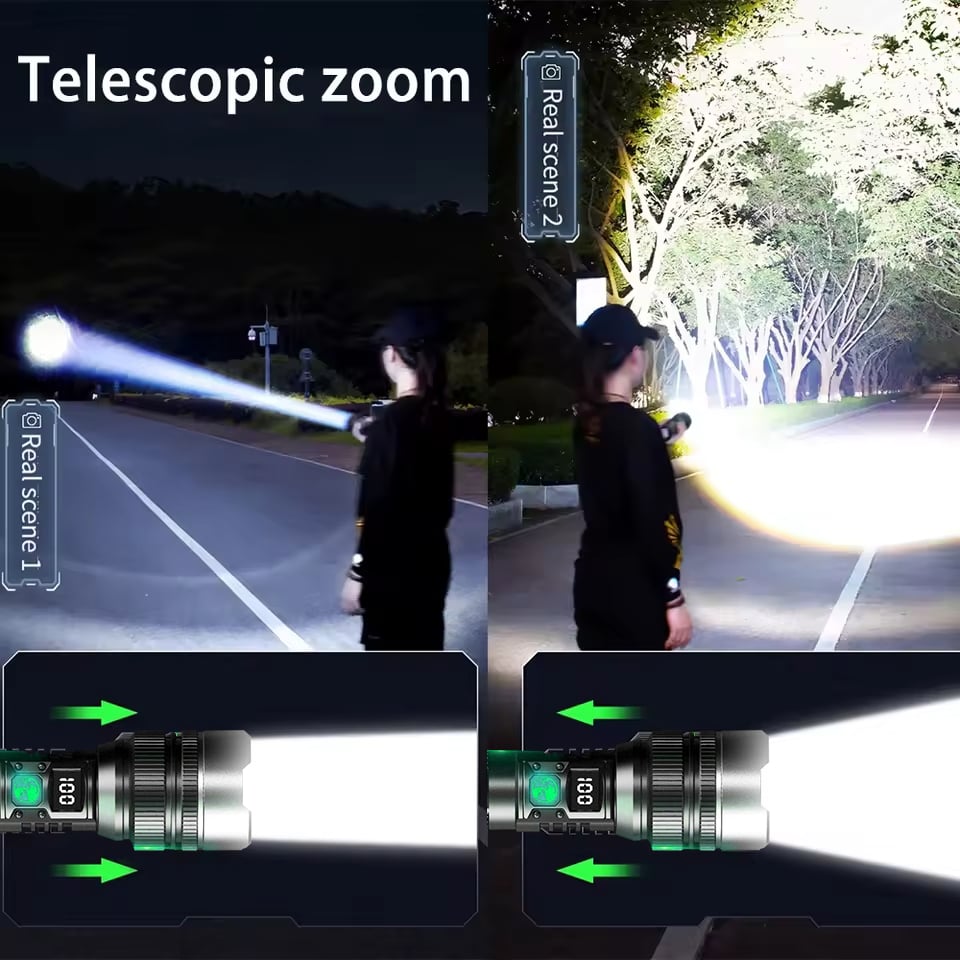 LedFlash™ – Aussi lumineux qu’un sabre laser avec fonction de powerbank [50 % de réduction]