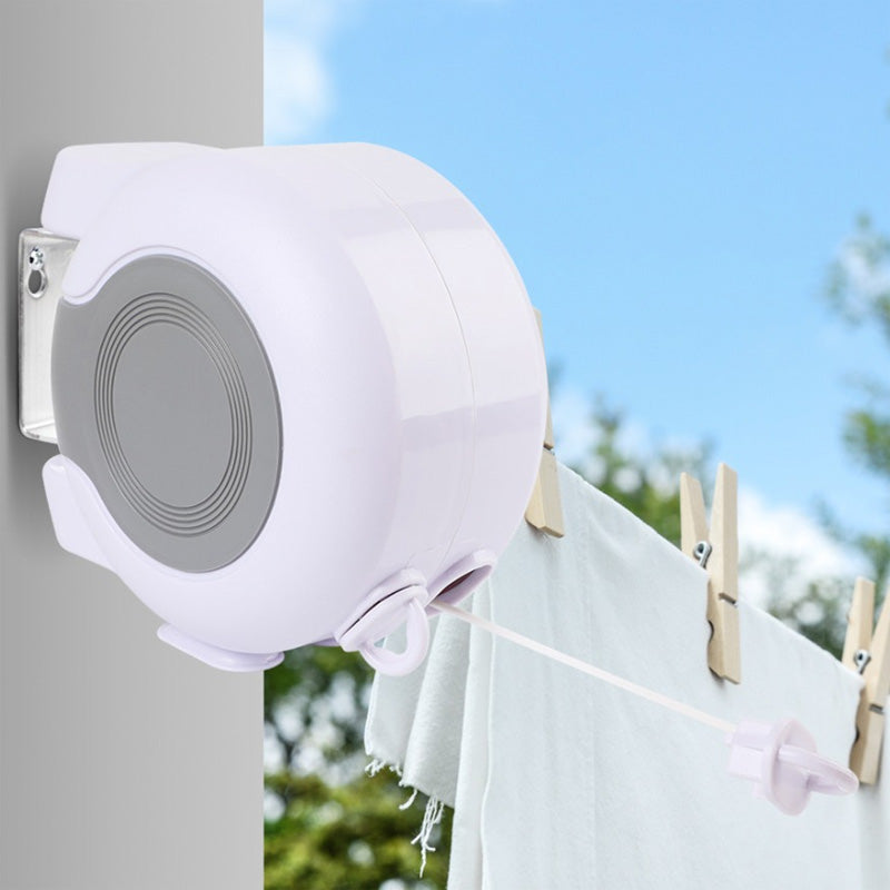 Fil à Linge Extensible Rétractable – Séchage Intérieur et Extérieur