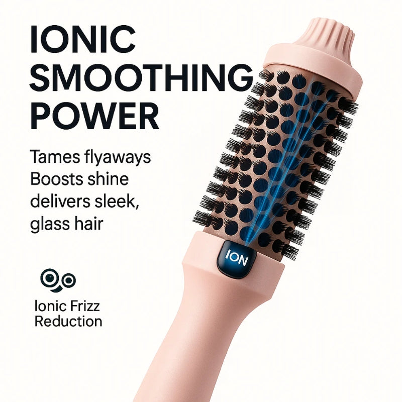 Brosse soufflante volumisante ionique – 5 niveaux de chauffe
