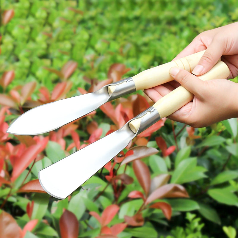 Truelle de Jardin Ergonomique – Lame en Acier Inoxydable pour Plantation Précise