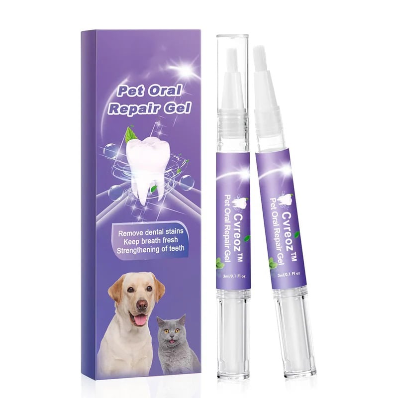 Gel Dentaire Naturel pour Chien – Soin des Dents et Haleine Fraîche