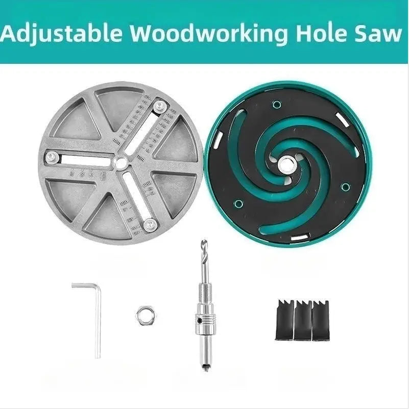 DrillBlade™ – Scie Cloche de Précision avec Lame Triple en Nylon & Alliage Zinc-Alu [50 % de Réduction]