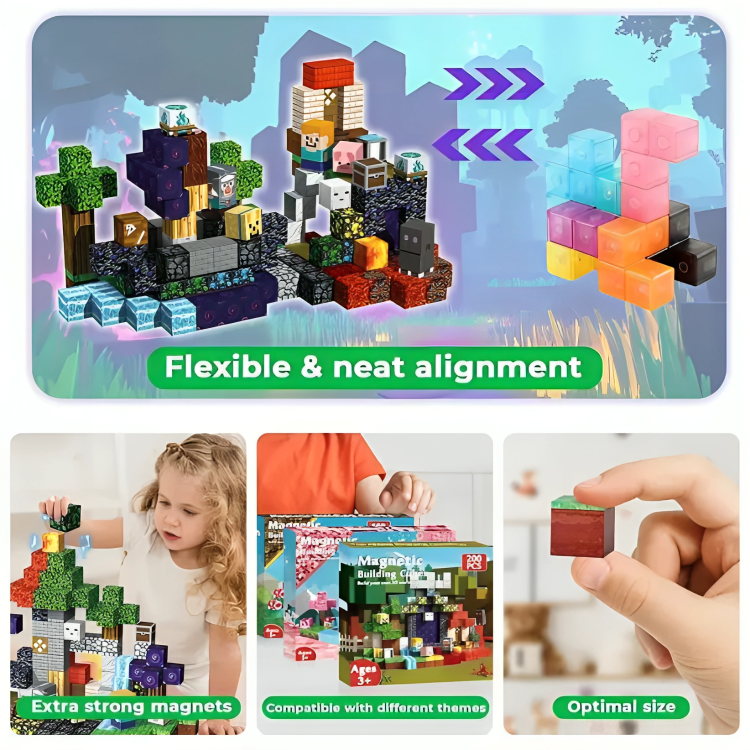PixelBrix™ – (Set de 200 Pièces) pour Libérer Votre Créativité [50 % de Réduction]