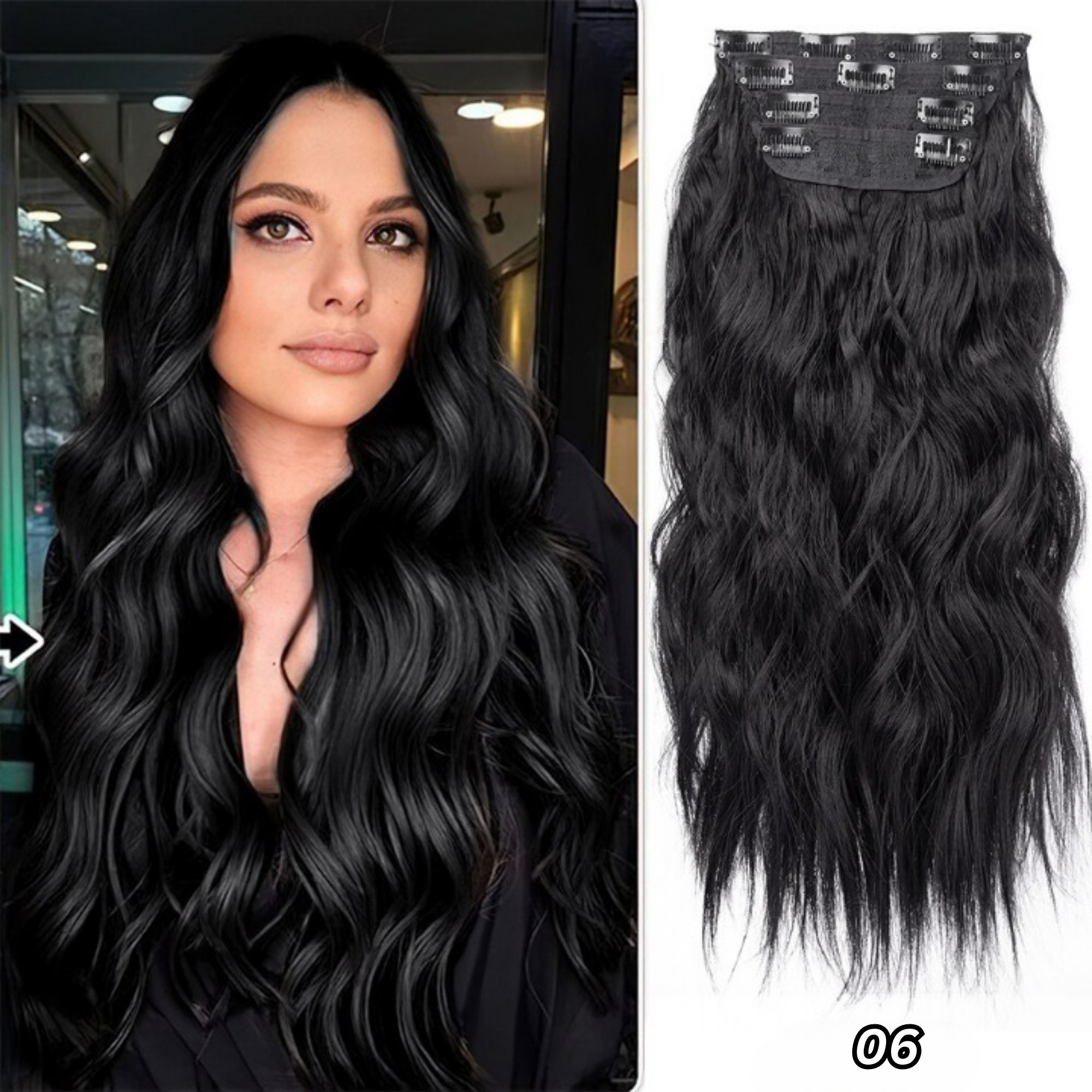 Extensions à Clip pour Cheveux – Volume et Longueur Naturels