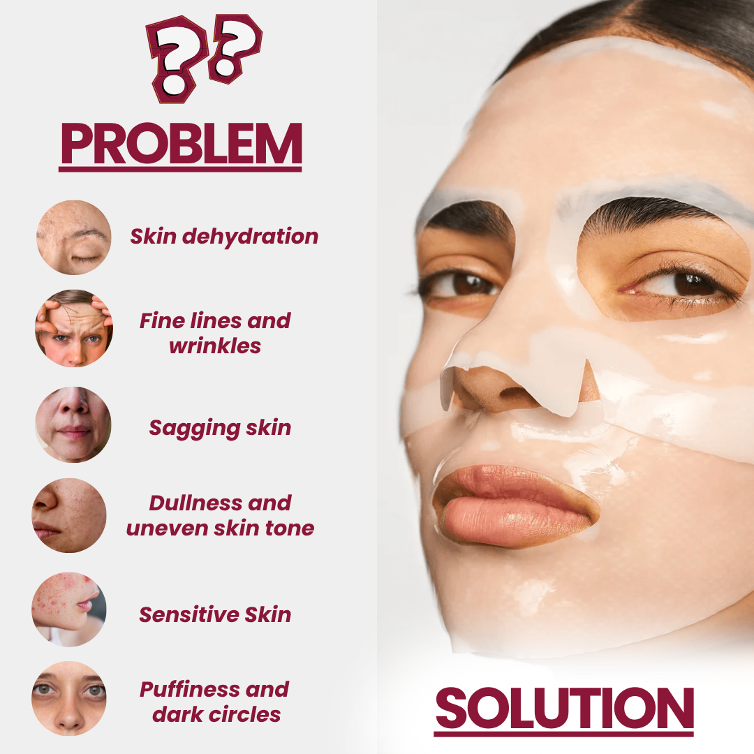 Nifora™ – Masque de Soin Intensif pour une Peau Jeune & Éclatante [1 + 1 Gratuit]