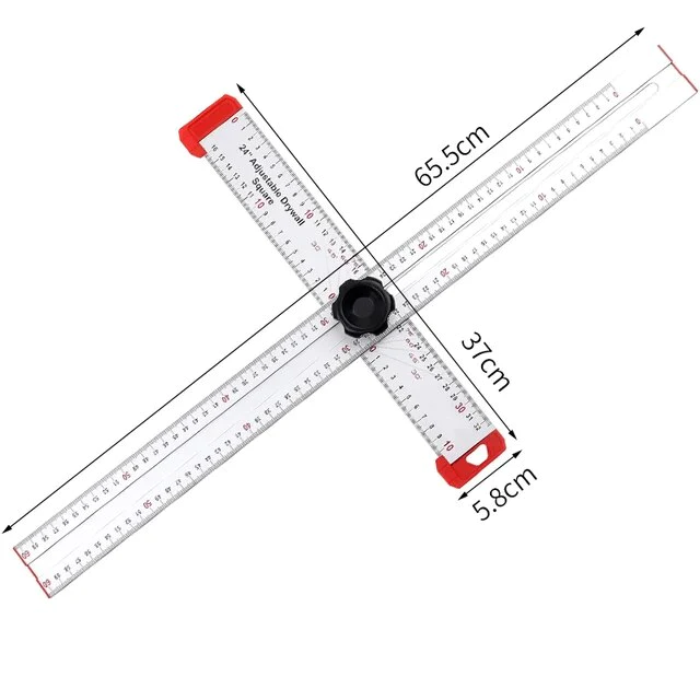 Équerre de Précision Multifonction pour Menuiserie et Bricolage