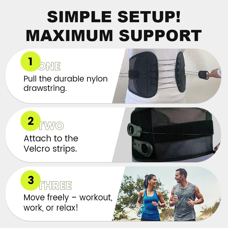 LumbarBrace™ – Correction de posture confortable pour le dos et la colonne vertébrale [50 % de réduction]