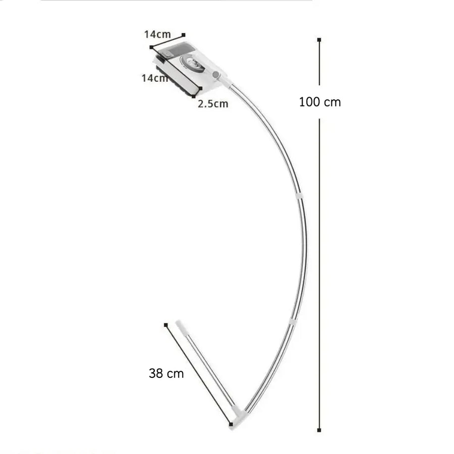 Nettoyeur de Vitres Magnétique Double Face – Accès Facile aux Endroits
