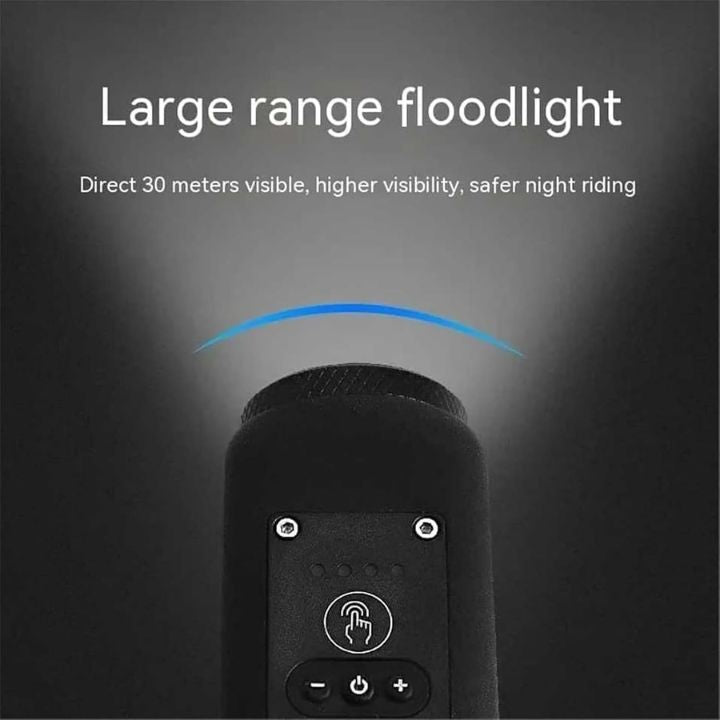 LuminoHorn™ – Sonnette de vélo avec lumière – forte, étanche et rechargeable par USB [50 % de réduction]