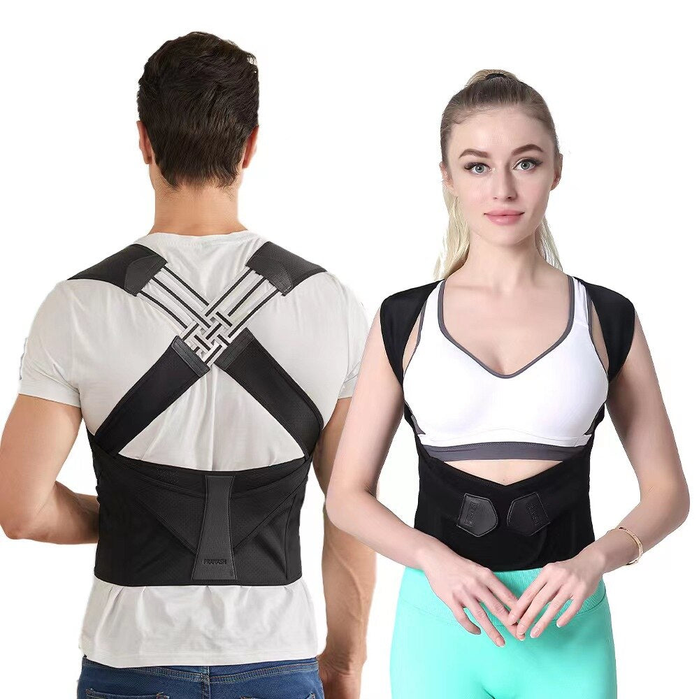 HealthPost™ - Correcteur de posture dorsal ajustable [50% de réduction]