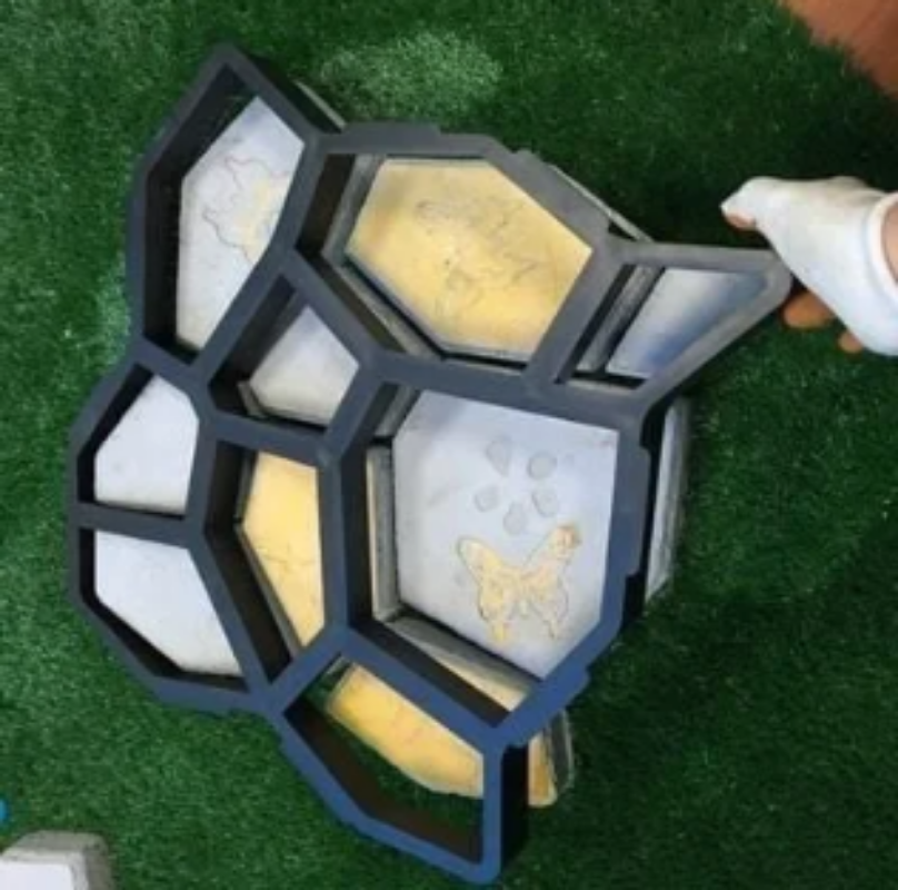 Moule à Béton Réutilisable pour Allée de Jardin et Terrasse
