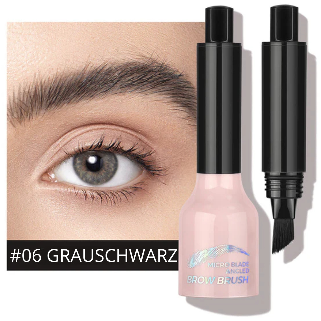Crayon Gel pour Sourcils avec Pinceau Angulaire – Définition Précise et Longue
