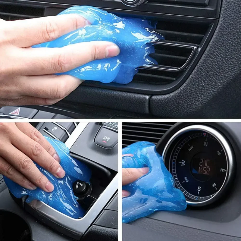 Gel Nettoyant Flexible pour Claviers, Voiture et Électronique