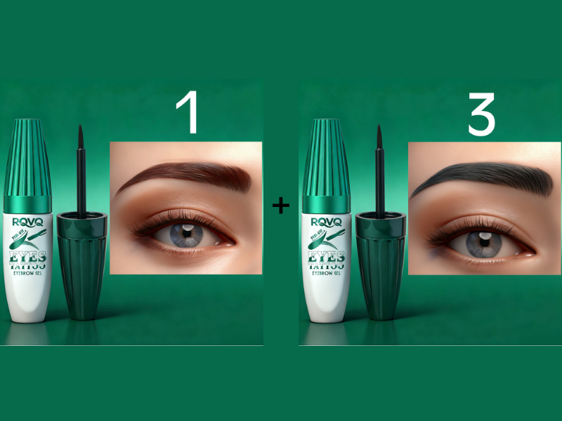 Gel Sourcils Peel-Off Longue Durée Résistant à l'Eau jusqu'à 5 Jours