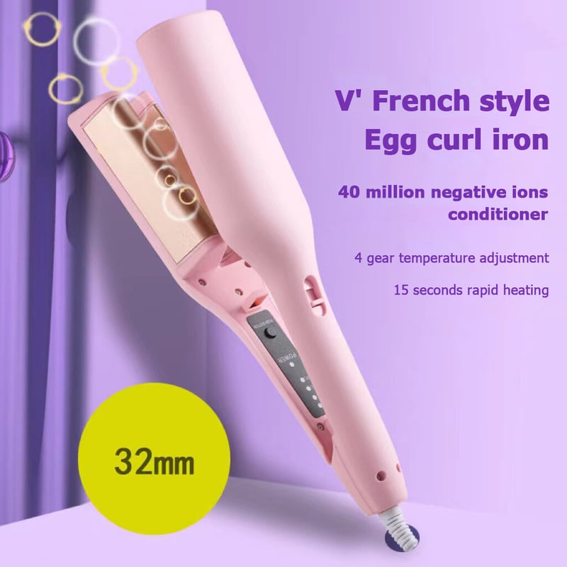 CurlsPro™ – Fer à boucler à vagues françaises pour des boucles de rêve [50 % de réduction]