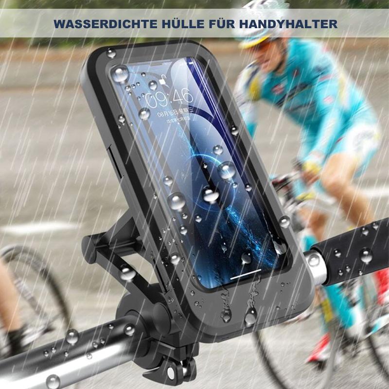 Support Téléphone Vélo Étanche avec Charge Sans Fil 15W et Batterie Intégrée