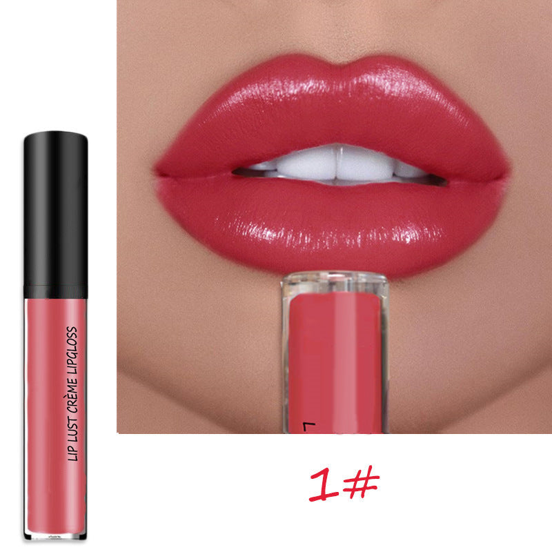 Gloss à Lèvres Longue Tenue Waterproof – Hydratant et Non Collant