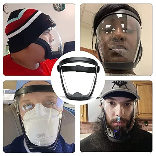 Visière de Protection Faciale Anti-Buée pour Travaux et Bricolage