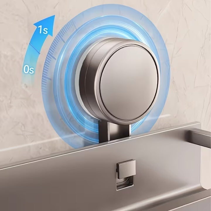 Étagère de douche et de salle de bain à ventouses – fixation murale sans perçage