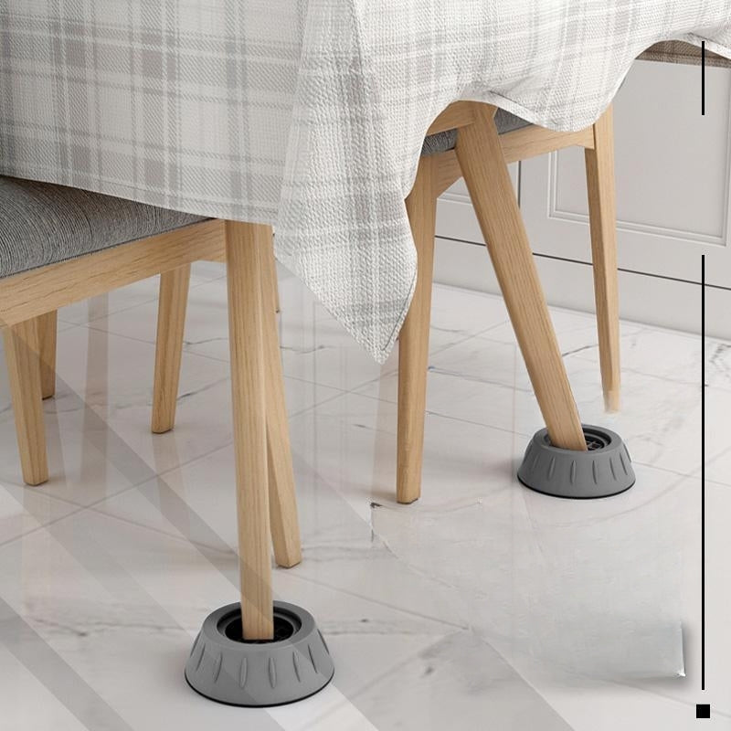 Patins Anti-Vibrations en Caoutchouc pour Machine à Laver et Électroménager