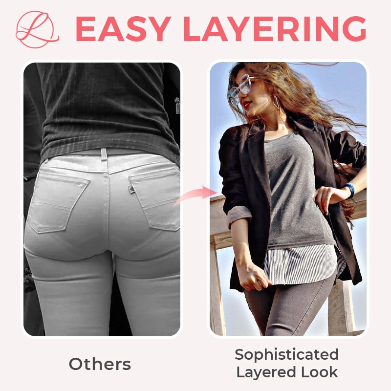 LaziLayer™ – Extenseur de chemise pour des looks polyvalents [50 % de réduction]