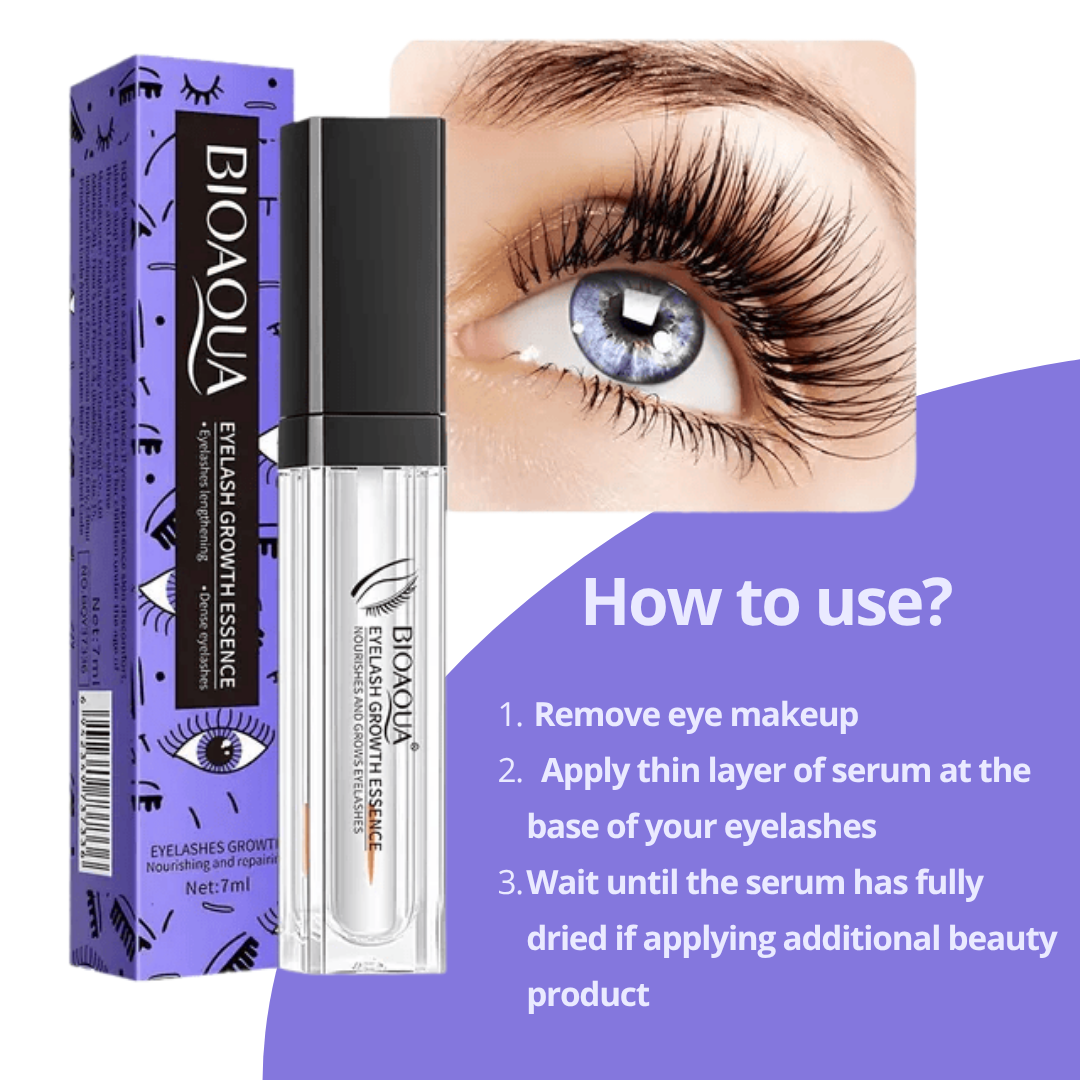 Sérum Cils Naturel pour Cils Plus Épais et Plus Forts