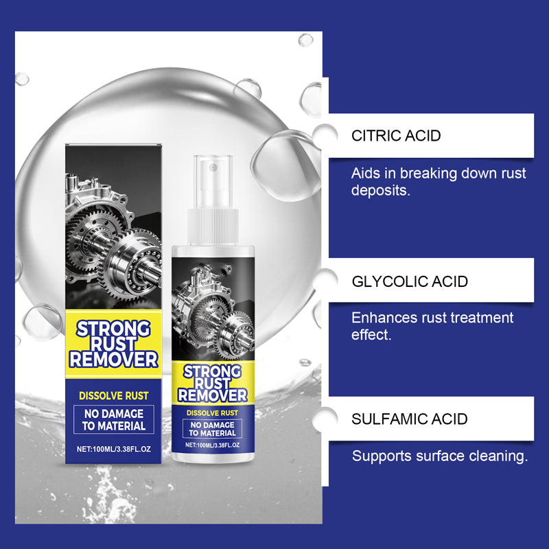 Spray Anti-Rouille pour Métaux – Nettoyage Rapide Sans Frottement