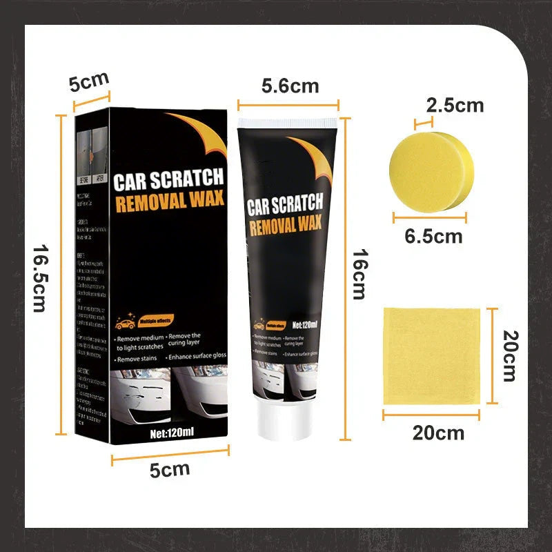 Pâte de Réparation pour Rayures de Carrosserie – Kit Complet