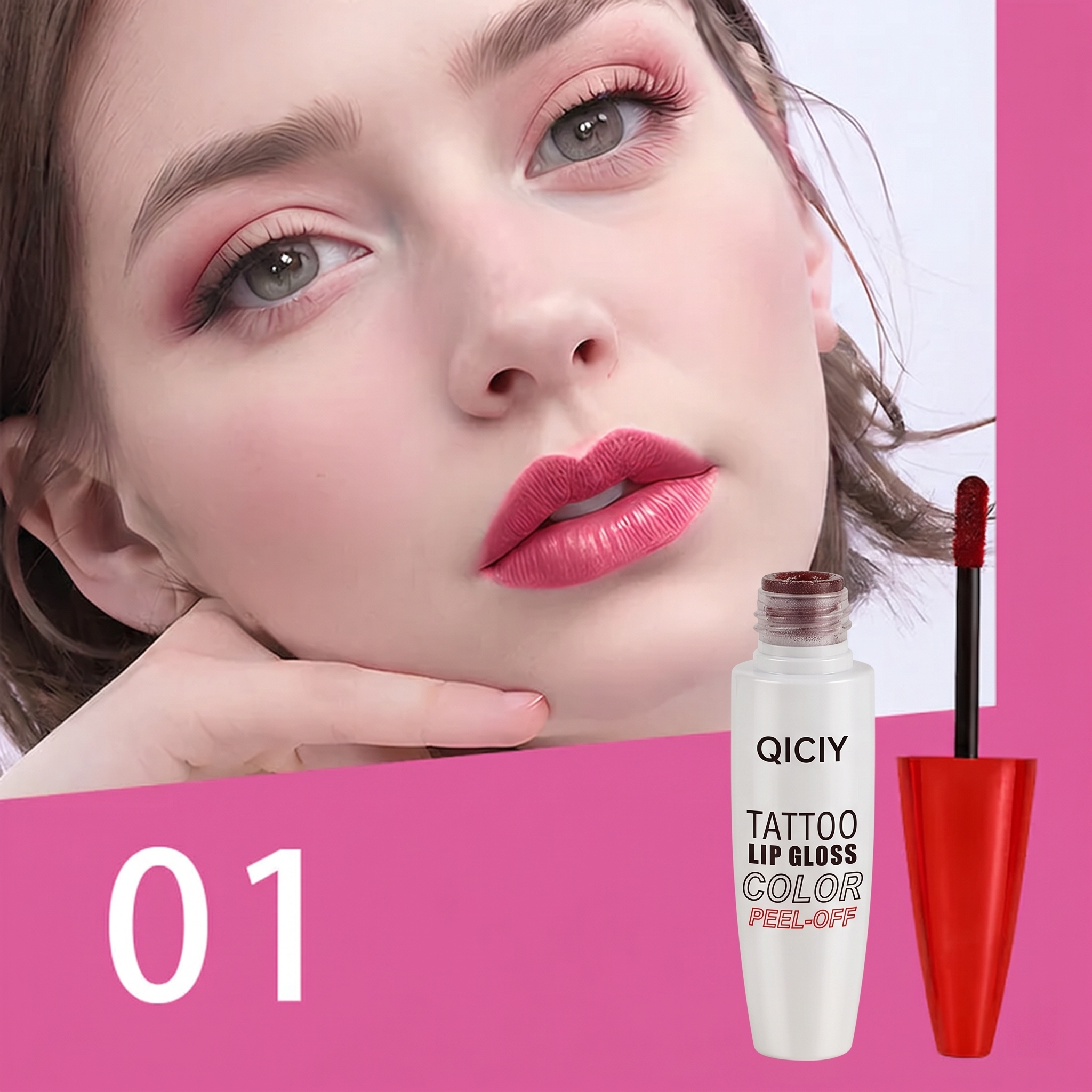 Couleur à Lèvres Longue Durée Pelliculable – Waterproof jusqu'à 3 Jours