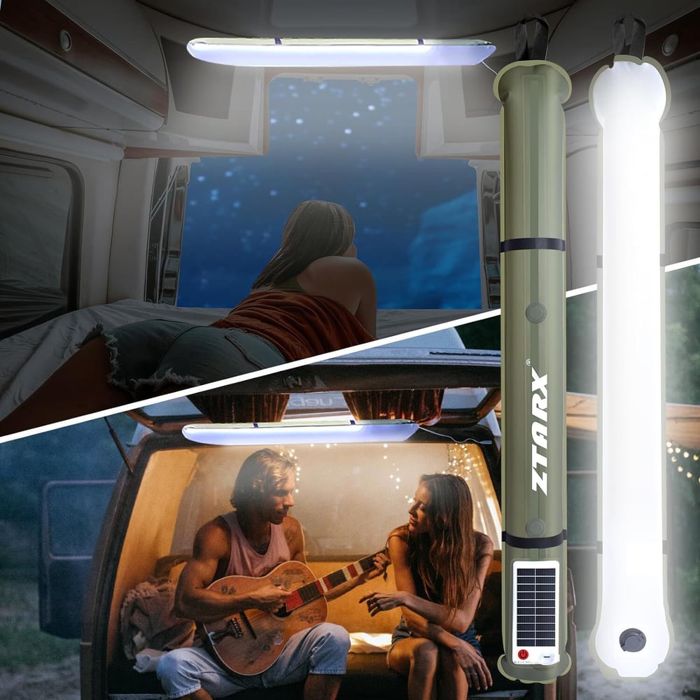 SolarGlow™ – Guirlande LED solaire pour camping [50 % de réduction]
