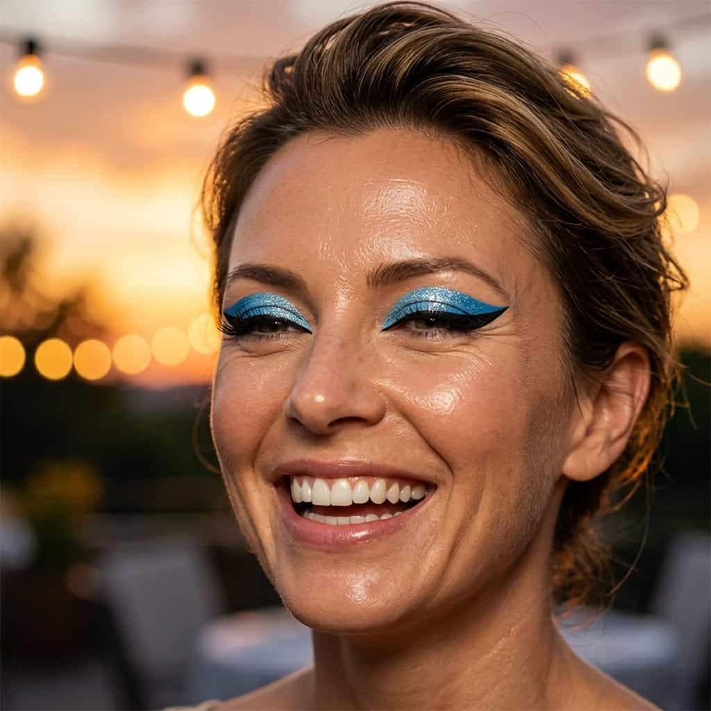 Stickers Eyeliner Réutilisables Imperméables – Trait Parfait Sans Pinceau