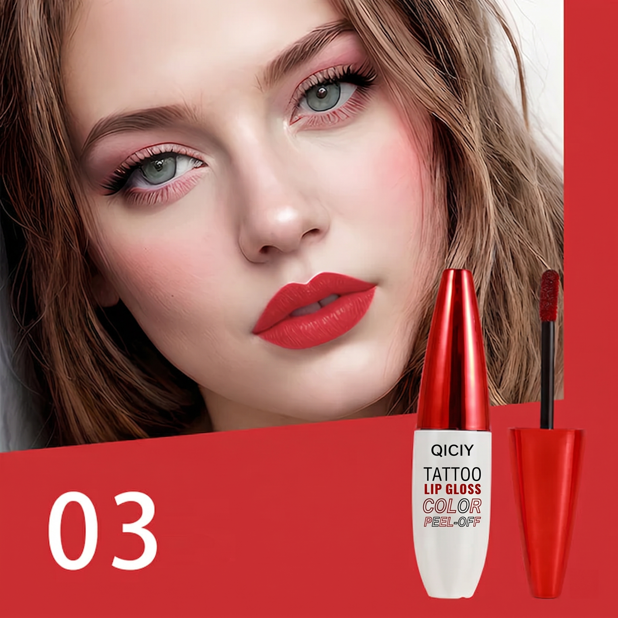 Couleur à Lèvres Longue Durée Pelliculable – Waterproof jusqu'à 3 Jours