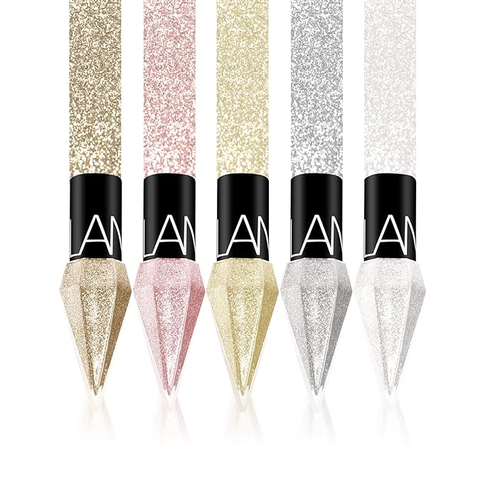 Eyeliner Liquide Waterproof à Effet Perlé pour un Trait Précis