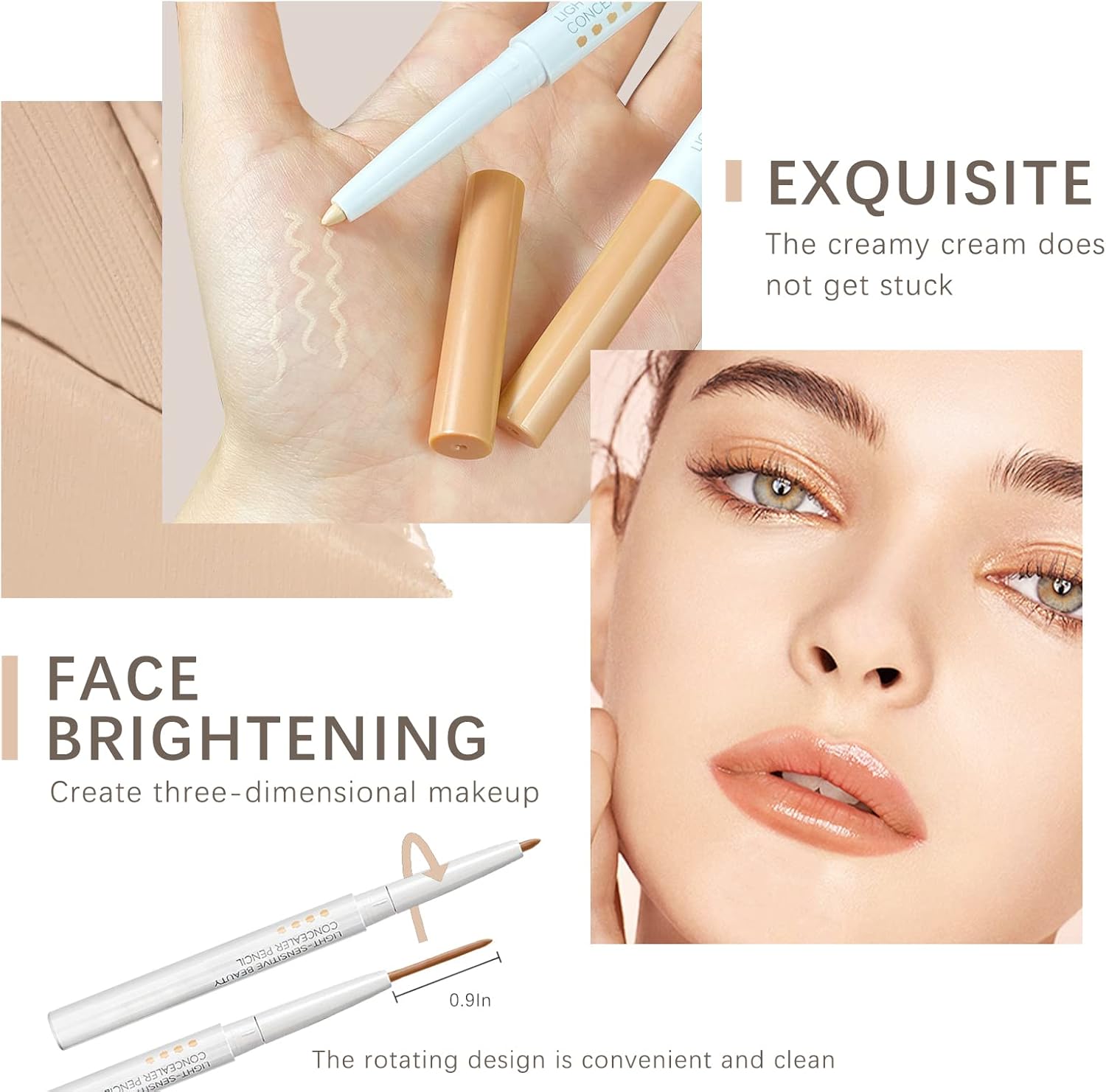 Correcteur Stick Waterproof – Couvrance Naturelle Longue Durée