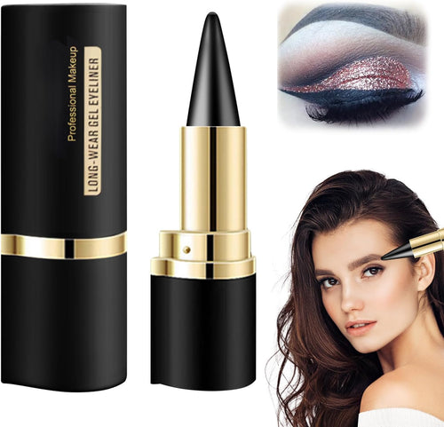 Eyeliner Crémeux Noir Waterproof pour Trait Précis et Longue Tenue