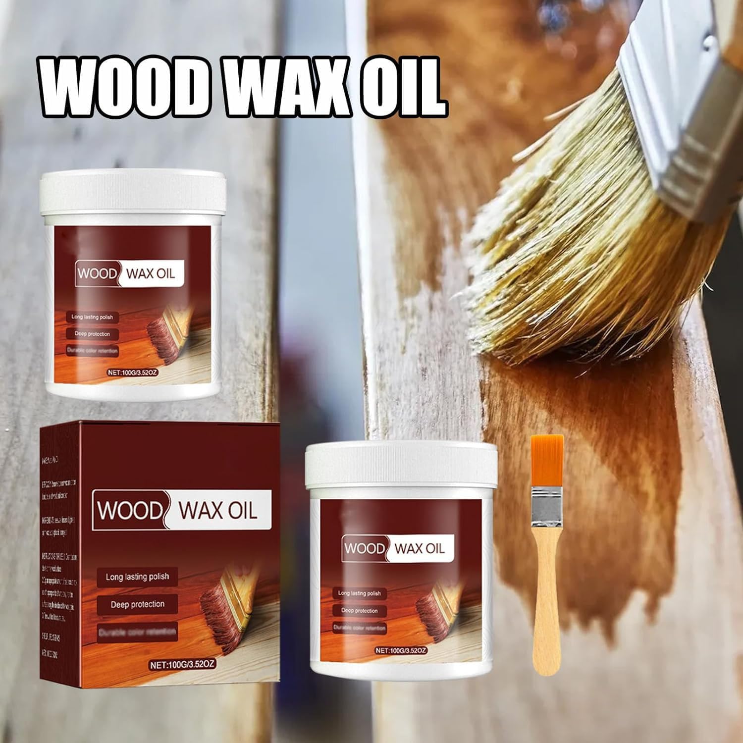 WoodWax™ – Protège votre bois et apporte une brillance éclatante et durable [1 + 1 Gratuit]
