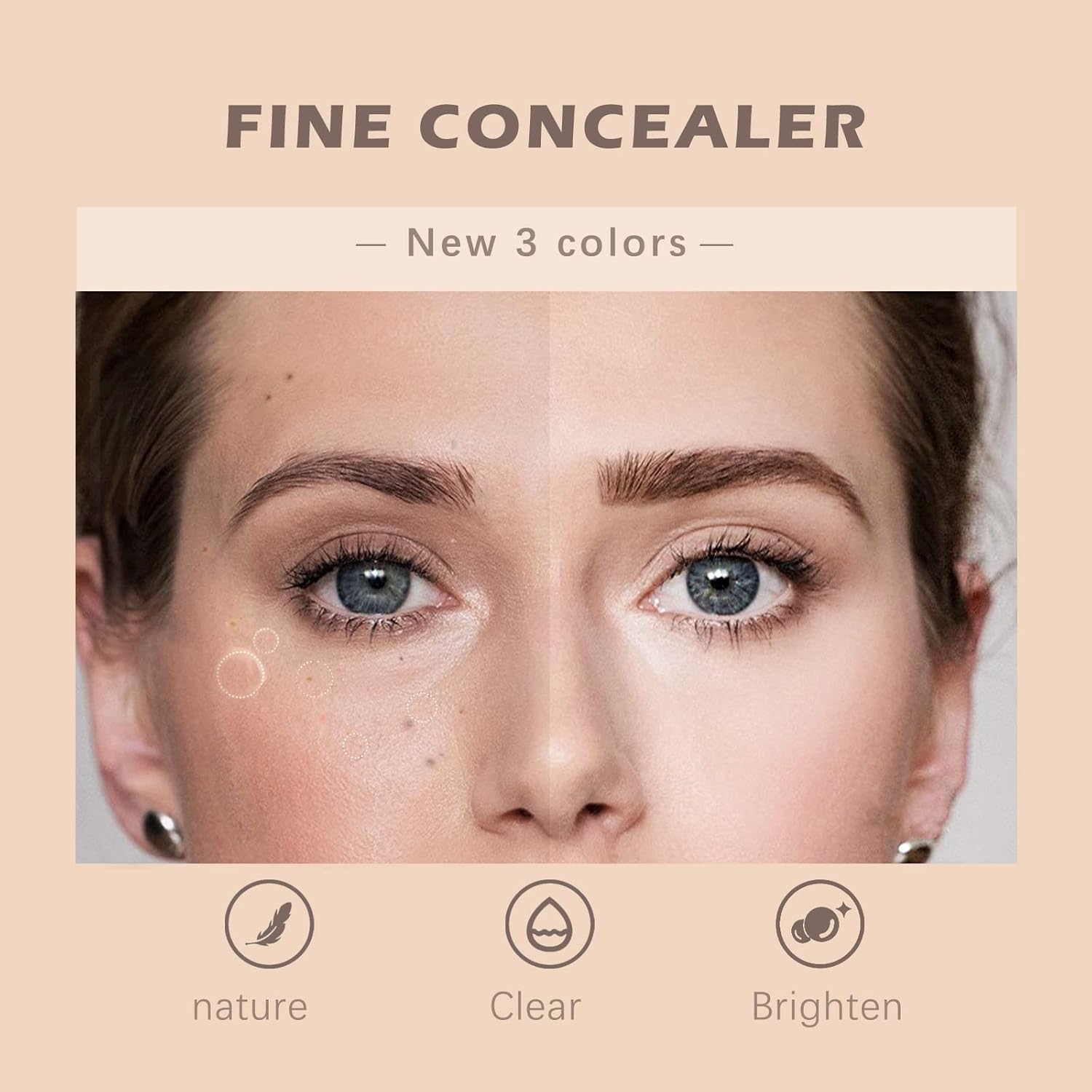 Correcteur Stick Waterproof – Couvrance Naturelle Longue Durée