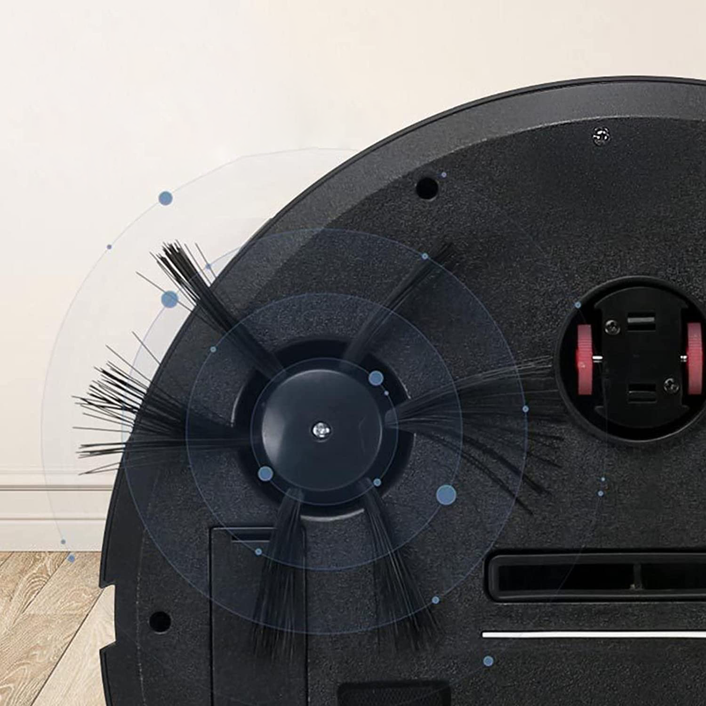 Cleanoro™ – Compact et intelligent | Parfait pour les poils d’animaux, sols durs et tapis | 2 h d’autonomie [50 % de réduction]