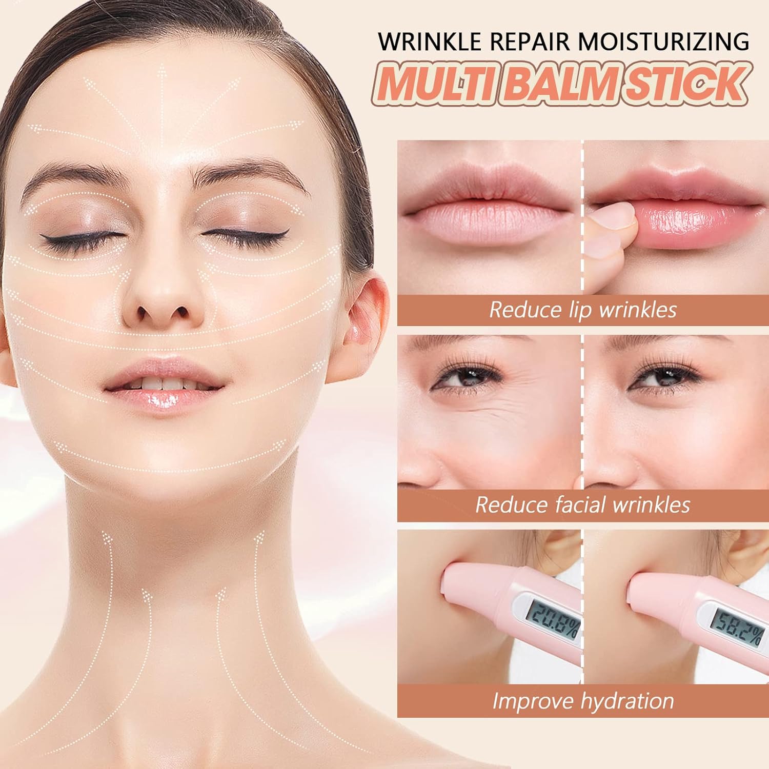 Baume Visage Nourrissant aux Huiles Naturelles pour Peaux Sèches et Ridules